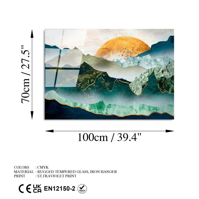 Dizajnový obraz SUNSET 100x70 cm, viacfarebný