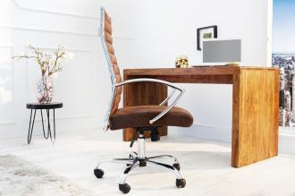 Kancelárska stolička BIG DEAL výškovo nastaviteľná hnedá