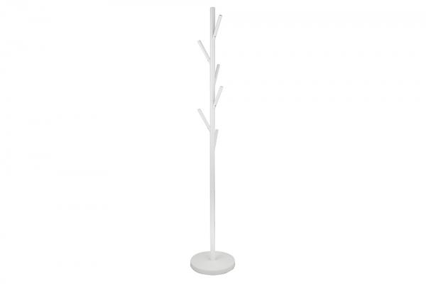 Moderný vešiak TREE 170 cm biely