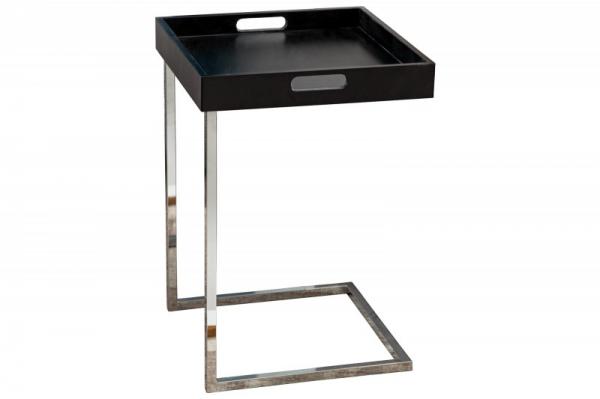 Dizajnový príručný stolík CIANO 40 cm čierny